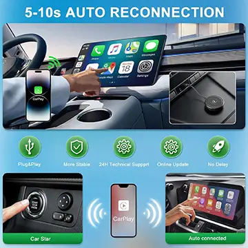 Ezy Tech  Car Play Reconnection